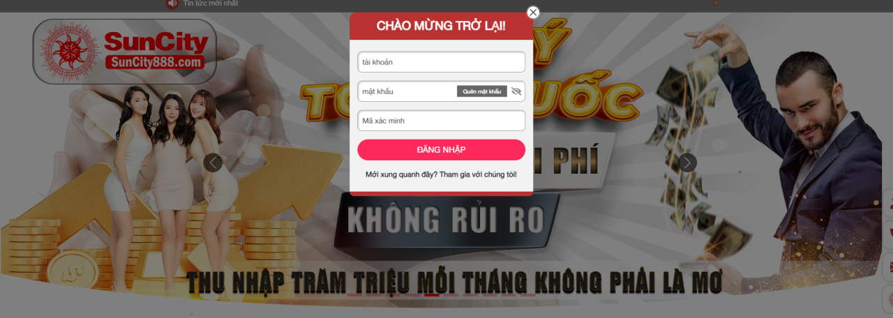 Đăng nhập vào tài khoản